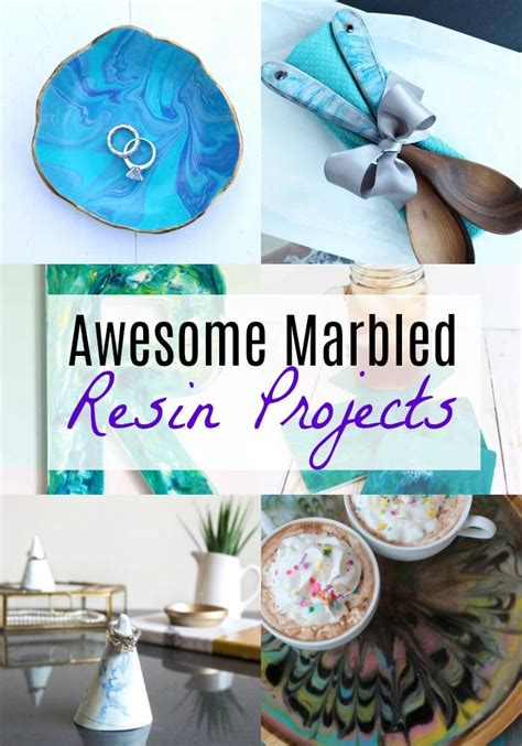 Awesome Marbled Resin Projects Diy Resin Projects Resin Diy Diy