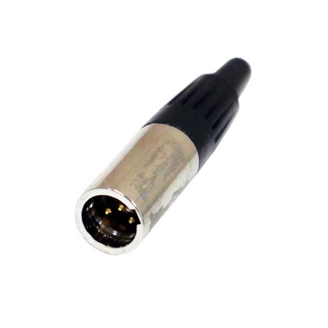 Ta4m Tqg 4 Pin Mini Xlr Male Line Connector Ebay