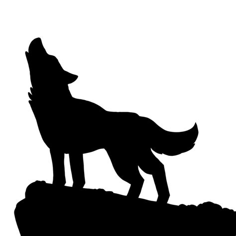 Wolf Silhouette Transparent At Getdrawings Free Download