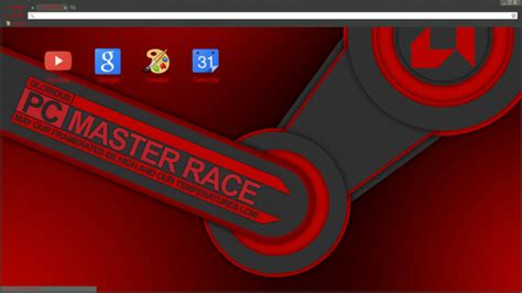 Glorious Pc Master Race Amd Chrome Theme Themebeta