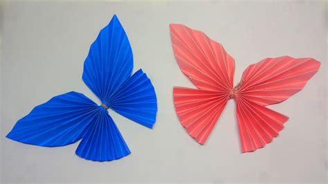 Easy Paper Butterfly Origami Cute And Easy Butterfly Diy Easy Paper
