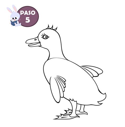 Cómo Dibujar Un Pato Forma Fácil Paso A Paso Para Niños