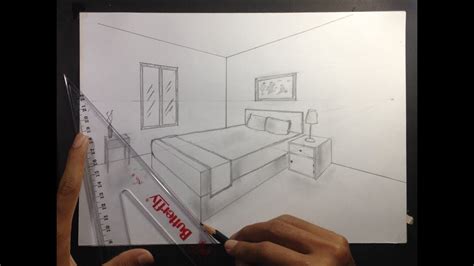 Drawing Of A Bedroom Easy Drawing Ideas