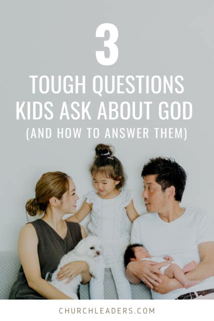 3 Tough Questions Kids Ask About God And How To Answer Them