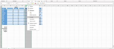 Een Kolom Of Staafgrafiek Maken In Excel