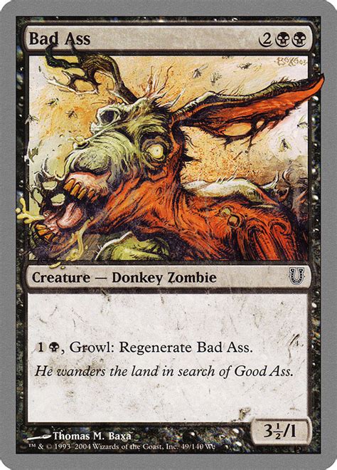 bad ass · unhinged unh 49 · scryfall magic the gathering search
