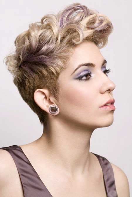 15 Short Curly Pixie Hairstyles The Xerxes