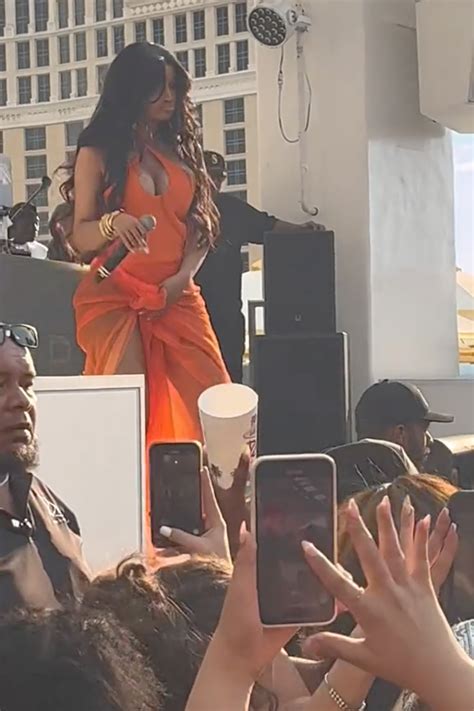Cardi B Throws Microphone At Concertgoer Who Tossed Drink At Her Onstage