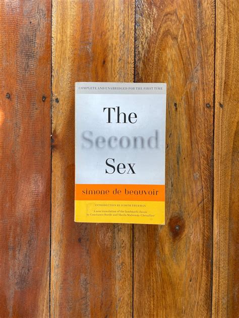Simone De Beauvoir Second Sex Philosophy Classics Feminism Hobbies Toys Books Magazines