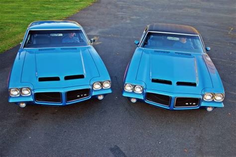 Restored Matching Numbers Twins 1971 Pontiac Gto Judges Bring A Trailer