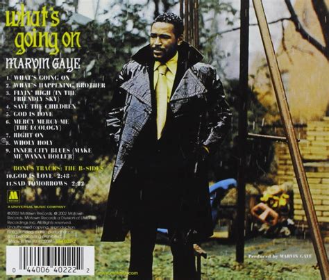 Album Review Whats Going On By Marvin Gaye 1971 Leighton Travels