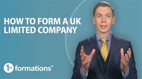 Company Formation And Registration Uk 1st Formations