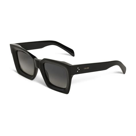 Céline Square Sunglasses In Acetate With Polarized Lenses Black Sunglasses Céline