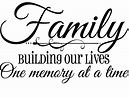Quotes About Family Memories. QuotesGram