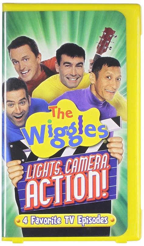 The Wiggles Lights Camera Action Vhs 2005 Vhs And Dvd Credits Wiki