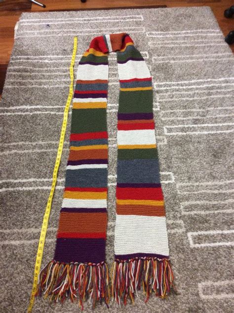 Doctor Who Scarf 13 Feet Long Made To Order Fourth Doctor