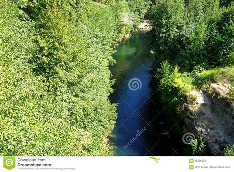 Great Chilean River Stock Photo Image Of Color Chile 88356524