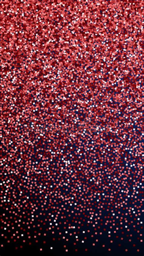 Red Gold Glitter Luxury Sparkling Confetti Scatte Stock Photo Image