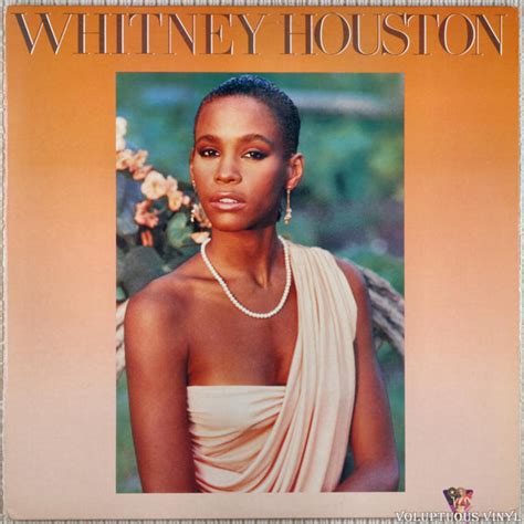 Whitney Houston ‎ Whitney Houston 1985 Vinyl Lp Album Voluptuous Vinyl Records