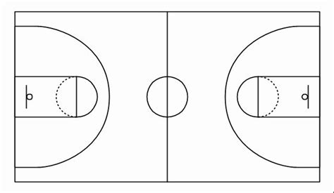 Basketball Court Design Template Inspirational Basketball Court Diagram