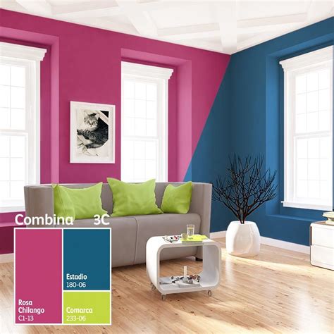 Combinación De Colores Para Interiores Comex Idea Decoracion
