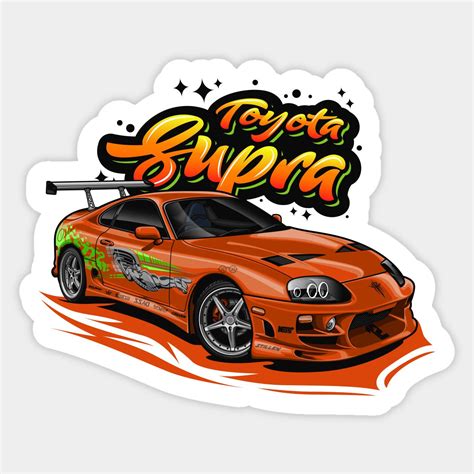 Supra Mk4 Graffiti Orange By Jiooji Project Toyota Supra Mk4