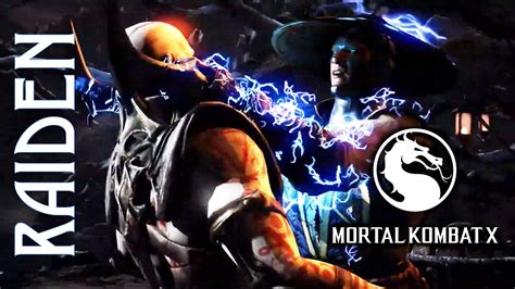 Raiden Fatality Mortal Kombat X Youtube