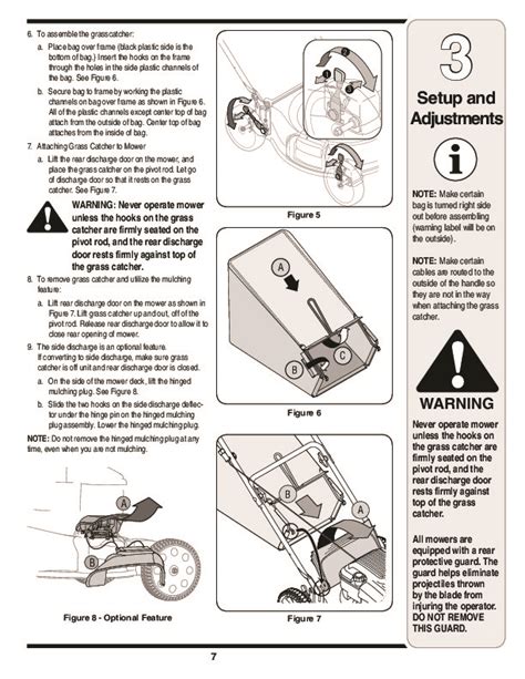 Mtd Pro 460 Series 21 Inch Rotary Lawn Mower Owners Manual