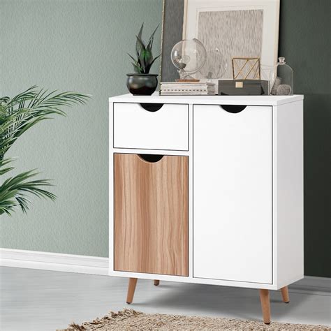 Buffet cabinets are usually made of solid wood or sturdy particle board with a clean finish, both bring a homey atmosphere into your kitchen and dining areas. Artiss Buffet Sideboard Cabinet Storage Hallway Table ...