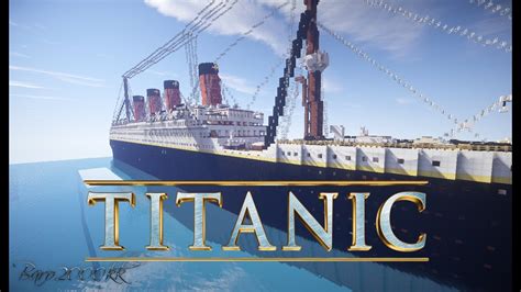 Titanic Minecraft Movie Youtube
