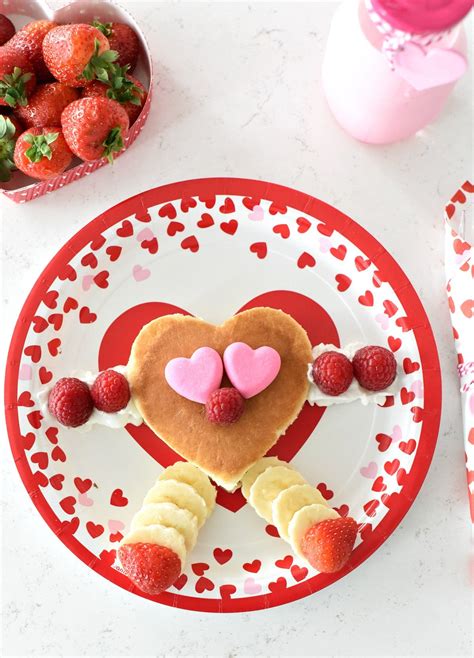 Easy Valentines Day Breakfast For Kids Crazy Little Projects