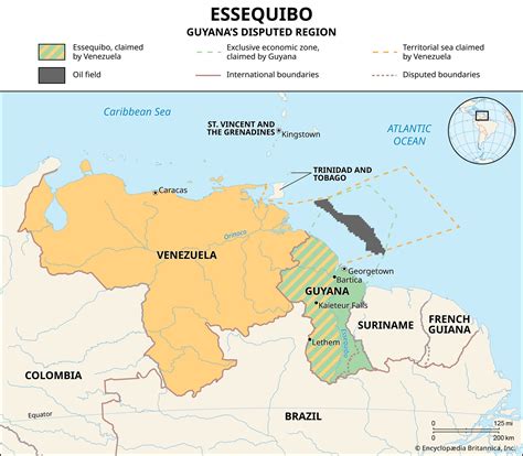 Essequibo History Oil Contested Territory And Map Britannica