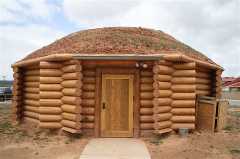 Modern Navajo Hogan Monument Valley Navajo Nation Arizona