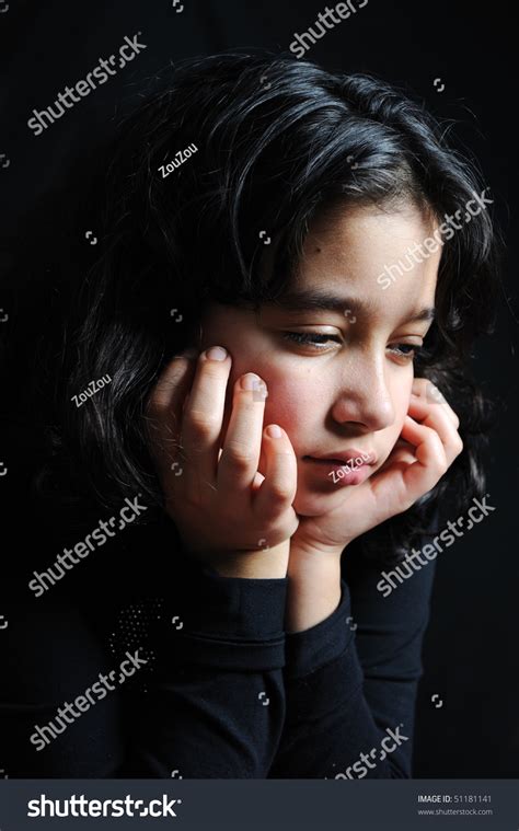 Sad Girl Stock Photo 51181141 Shutterstock