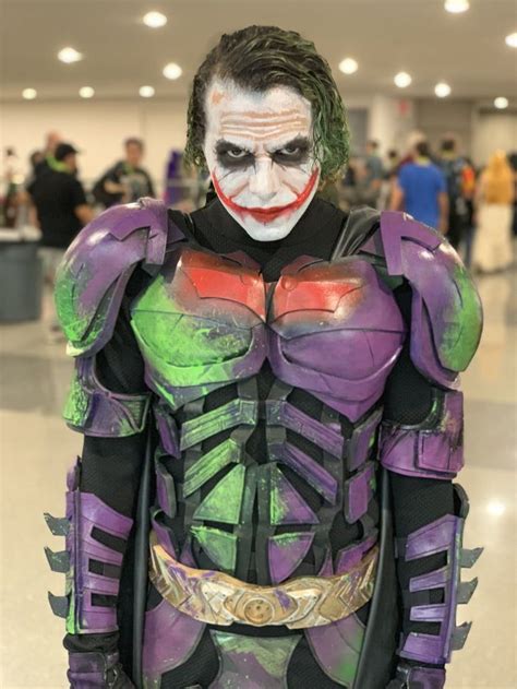 Comic Con 2018 Awesome Joker Cosplay Superhero Cosplay Dc Cosplay