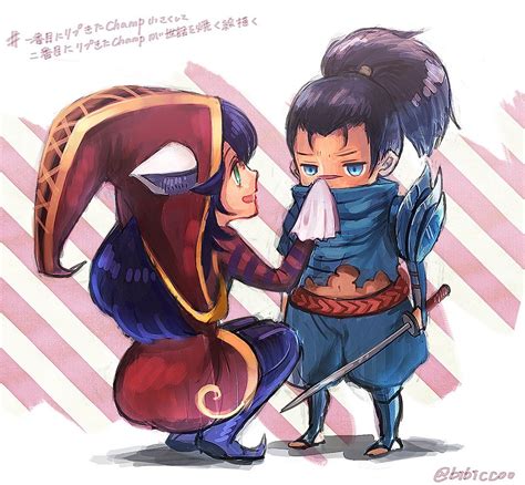 Chibi Yasuo And Lulu Wallpapers And Fan Arts League Of Legends Lol Stats