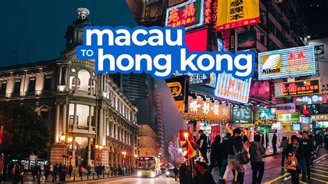 Macau To Hong Kong By Ferry Or Bus Via Sea Bridge The Poor Traveler