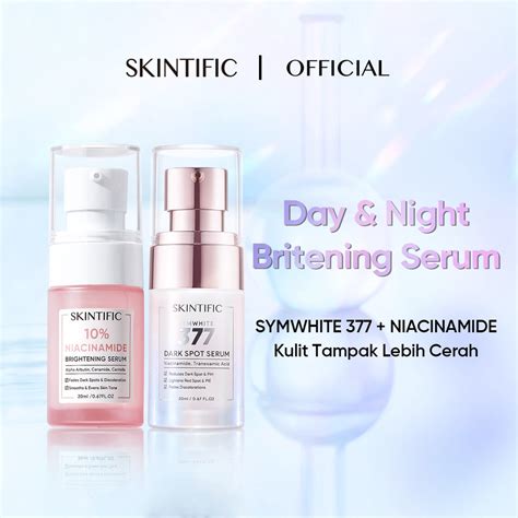 Jual Skintific Brightening Serum 2pcs 10 Niacinamide Symwhite 377