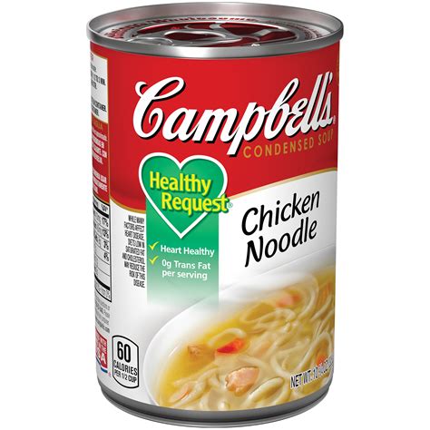 Campbells® Condensed Healthy Request® Chicken Noodle Soup 1075 Oz