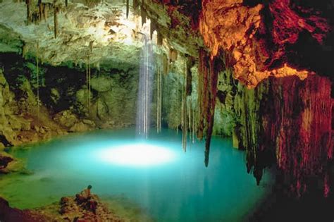 Underground Natural Springs Mexico