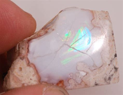 Very Rare Spencer Idaho Opal With Amazing Flash Fire Pattern Etsy