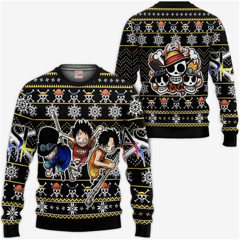 Law Anime Ugly Christmas Sweater One Piece Gg0711 One Piece Store