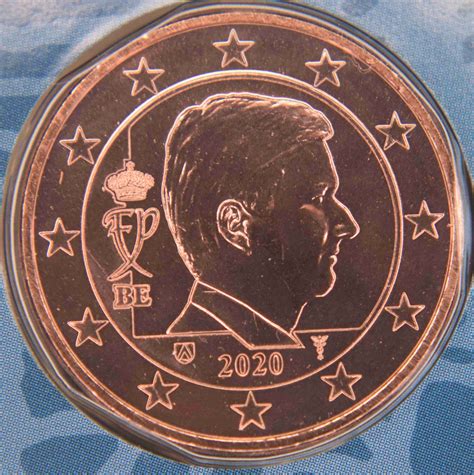 Belgium Euro Coins Unc 2020 Value Mintage And Images At Euro Coinstv