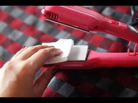 How To Clean A Hair Straightener Step By Step Guide Clean Hair