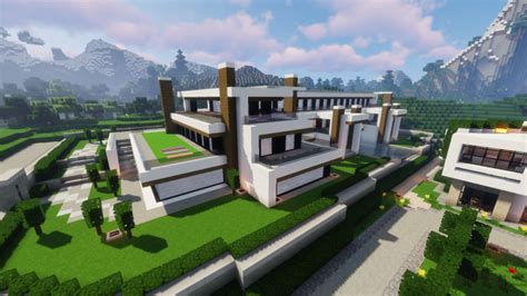 Modern Luxury Mansion Minecraft Map