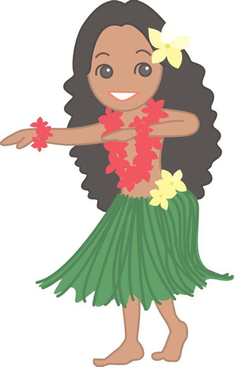 Download High Quality Hawaii Clipart Hula Girl Transparent Png Images