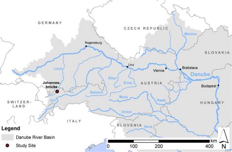 1 Location Of The Study Site Within The Danube River Basin Download