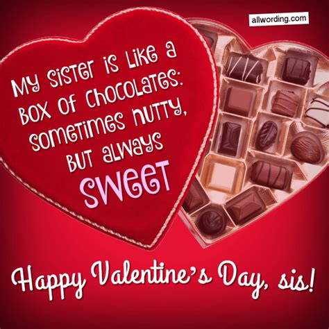 25 Ways To Say Happy Valentines Day To Your Lovable Sister