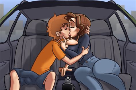 Rule 34 Breadman Games Brown Hair Car Demon Deals Huge Breasts Incest Kissing Leslie Gates