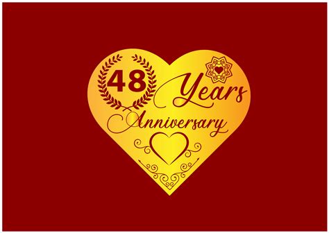 48 Years Anniversary Celebration Graphic By Mdnuruzzaman01893
